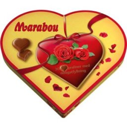 MARABOU Choklad Hjärta 165g