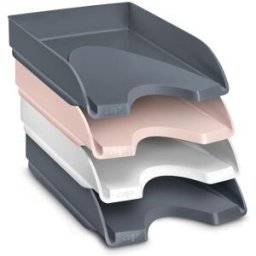 CEP Brevkorg Mineral 4 korgar grå-rosa-vit