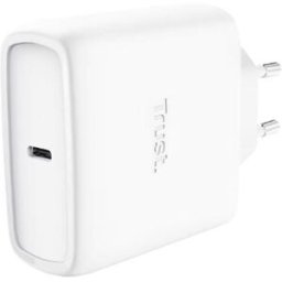 Laddare TRUST Maxo 65W USB-C vit