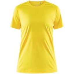 TrÃ¤nings tee CRAFT Core dam gul S