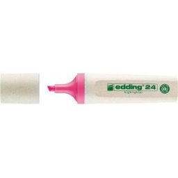 Ãverstrykningspenna EDDING Blue A. rosa 10st