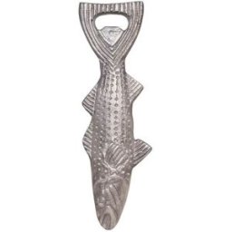 Strömshaga Kapsylöppnare Fisk Antik Silver