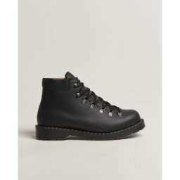 Solovair Urban Hiker Boot Black Waxy
