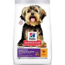 Hill'S Science Plan Dog Adult Small & Mini Sensitive Stomach & Skin Chicken 1,5kg
