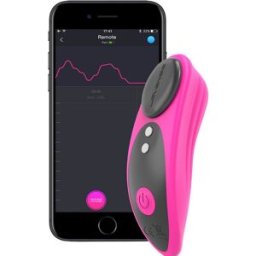 Lovense - Ferri Remote Controlled Panty Vibrator Magenta