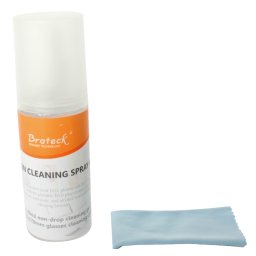 Skärmrengöring Spray 150ml med Mikrofiberduk – Rengör TV, Surfplatta, Mobil & Laptop
