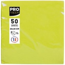 Servett PRONAPPE 20x20cm kiwi 50/fp