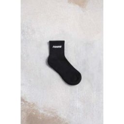 FAMME - 1-pack Sky Knit Socks - Black / 39-41
