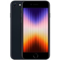 Apple iPhone SE (2022) 64 GB Dual-SIM (eSIM, Nano-SIM) Midnatt