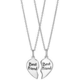 Nordahl Jewellery barn vänner hjärt halsband 225 122