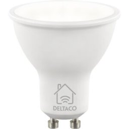 Deltaco Smart Home Led-Lampa Gu10 Wifi 5w, Dimbar