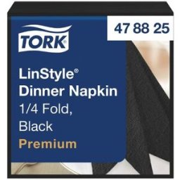 Servett TORK LinStyle Middag svart 50/fp