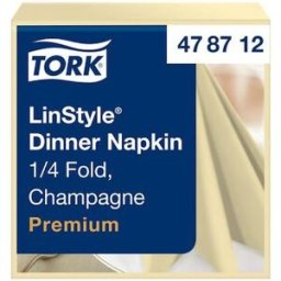 Servett TORK LinStyle Middag champ 50/fp
