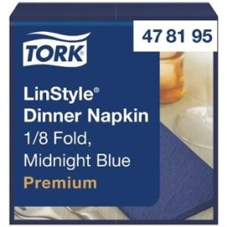 Servett TORK LinStyle Middag mblÃ¥ 50/fp