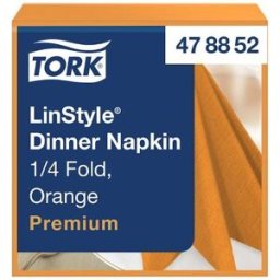 Servett TORK LinStyle Middag orang 50/fp