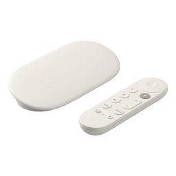 Google TV 4K Streamer Vit – Smart Streaming med HDR och Röststyrning