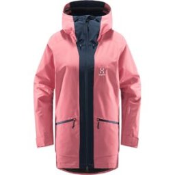 Haglöfs Women's Lumi Insulated Parka Tulip Pink/Tarn Blue XS