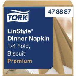 TORK Servett LinStyle Middag beige 50/fp