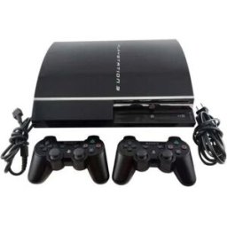 Sony PlayStation 3 Fat 40 GB 2 Controller svart
