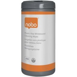 NOBO Whiteboardrengöring servett 100/fp