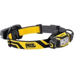 Petzl Pannlampa Xena, Svart/gul, Uppladdningsbar