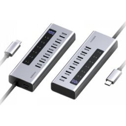 Hagibis 6-Port Usb-C Hub 10gbps Led-Display
