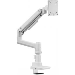 Maxmount Skärmstativ 20kg Heavy-Duty 17”-49” Vit Med Usb Portar - 1 Skärm
