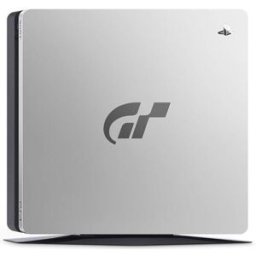 Sony PlayStation 4 Slim (PS4 Slim) Gran Turismo Sport Edition 1 TB 1 Controller silver Controller svart