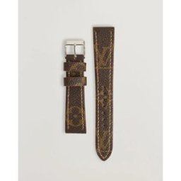 Care with Carl Watch Strap Remade Louis Vuitton 20/16 mm Monogram