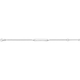 Lykken barn silver armband med bricka hjärta