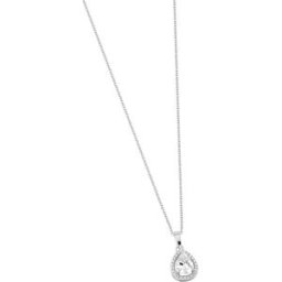 Lykken Casuals halo dropp silverhalsband 42+3 cm