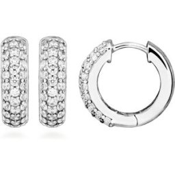 Lykken Casuals silverörhängen zirkonia ringar