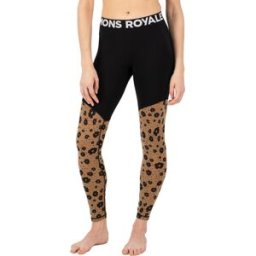 Mons Royale Women's Cascade Merino Flex 200 Legging Aoraki Lily Toffee XS