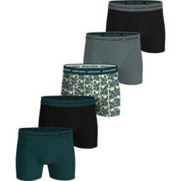 Björn Borg Men's Cotton Stretch Boxer 5-pack Multipack 3 XS