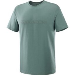 Salomon Men's Big Logo Tee North Atlantic S