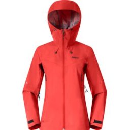 Bergans Women's Rabot Light 3L Shell Jacket Peachy Red L