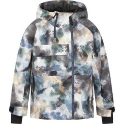 2117 of Sweden Juniors' Light Padded Ski Jacket Kidden Aop Sky 128