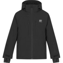 2117 of Sweden Juniors' Light Padded Ski Jacket Lauker Black 128