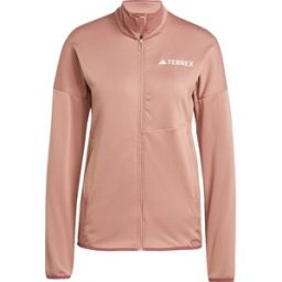Adidas Women's Terrex Xperior CLIMAWARM Light Fleece Jacket Warm Clay XL
