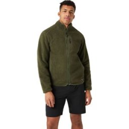 Björn Borg Men's Centre Pile Jacket Forest Night S