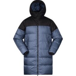 Bergans Unisex Oslo Down Parka Granite Blue/black XL