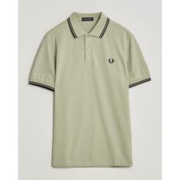 Fred Perry Twin Tipped Polo Shirt Seagrass Green