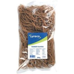 Gummiband LYRECO 150x2mm 500g 250/fp