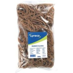 Gummiband LYRECO 80x2mm 500g 1320/fp