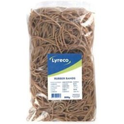Gummiband LYRECO 180x2mm 500g 200/fp