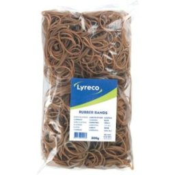 Gummiband LYRECO 60x2mm 500g 1740/fp