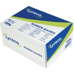 Gummiband LYRECO 200x18mm 100g 100/fp