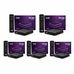 TVIP S-Box v.705 4K Ultra HD Mediaspelare 5-Pack