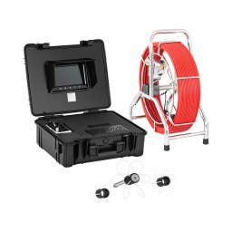 Rörinspektionskamera - 60 m - 12 LED - 9" display
