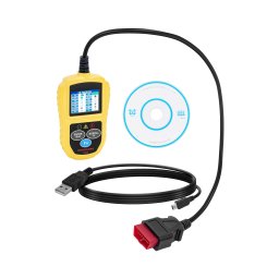 OBD2 Diagnostikverktyg - 8 - 18V - LCD - Felkoder / VIN / ID / CVN / PCM / ECU / MIL etc.